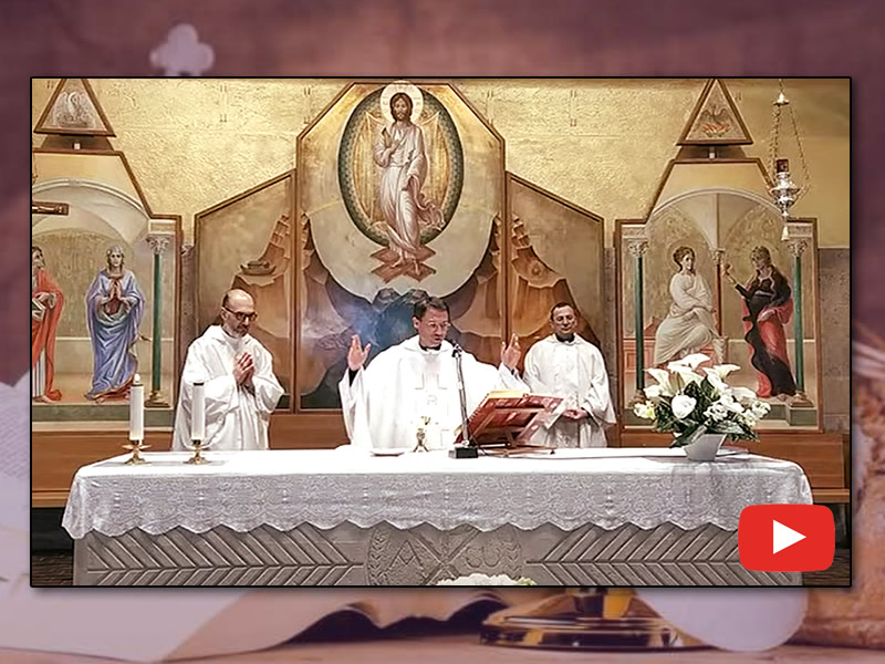 santa messa 25 aprile 2020